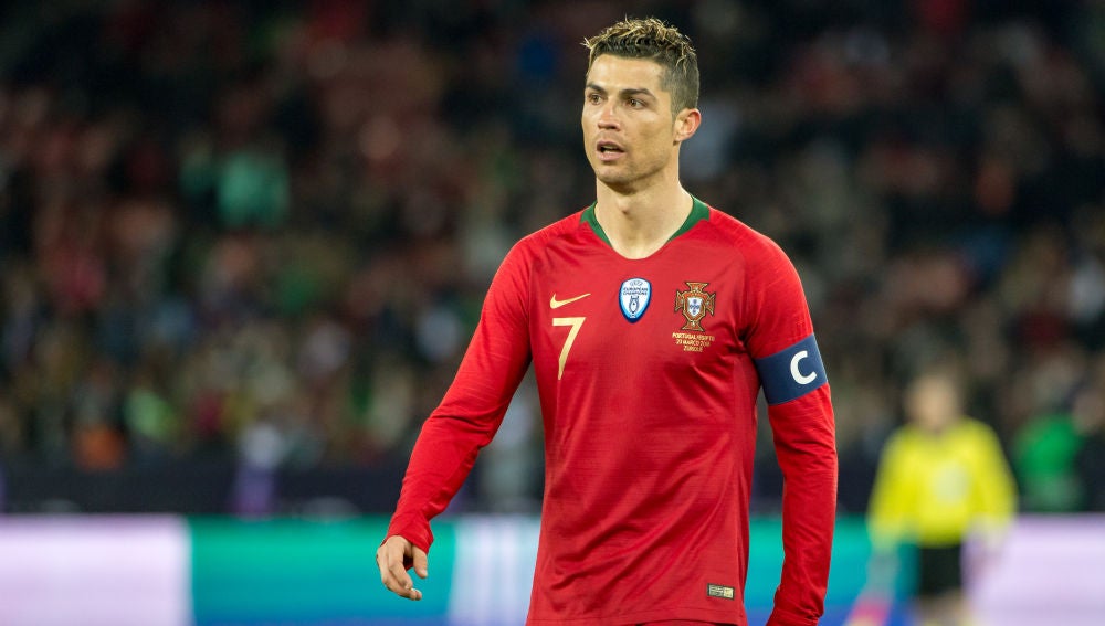 Cristiano Ronaldo, con Portugal