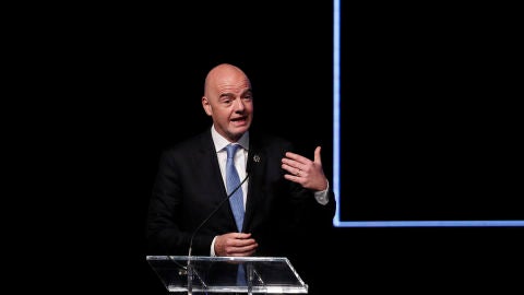 Gianni Infantino, presidente de la FIFA