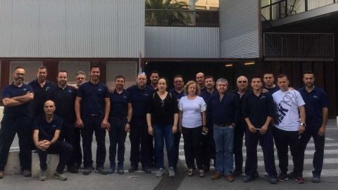 Los trabajadores de Mantenimiento del Hospital General Universitario de Elche