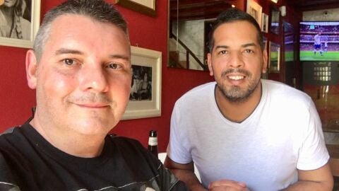 Santiago Soriano y Jos&eacute; Francisco Michelli