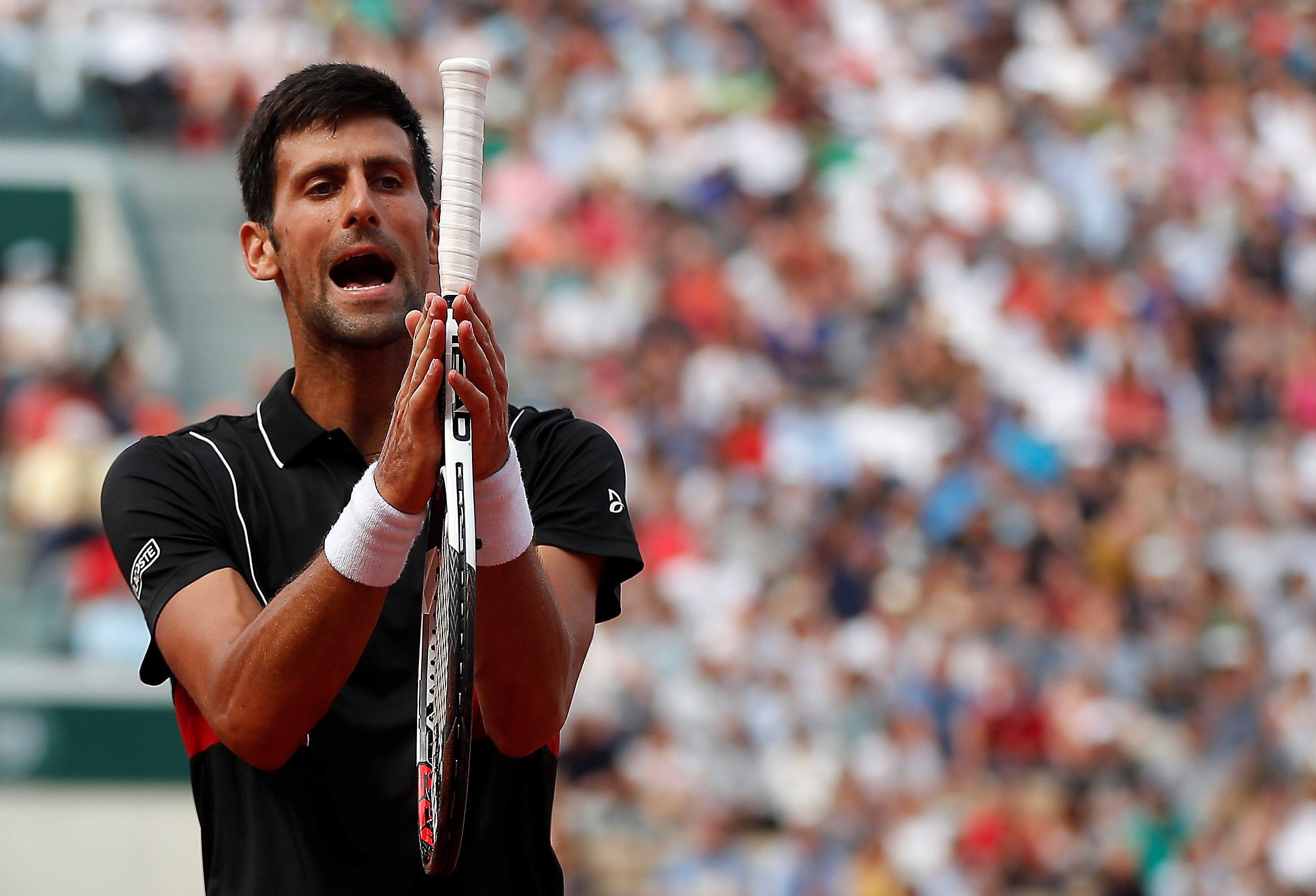 <p>Cecchinato da la sorpresa en Roland Garros dejando fuera a Novak Djokovic</p> <p>Cecchinato da la sorpresa en Roland Garros dejando fuera a Novak Djokovic</p>