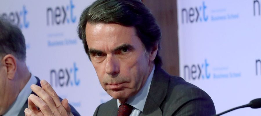 El expresidente del Gobierno José María Aznar El expresidente del Gobierno José María Aznar