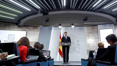  El presidente del Gobierno, Pedro S&aacute;nchez