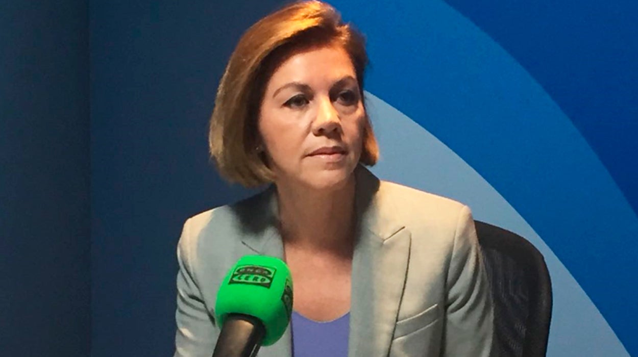 María Dolores de Cospedal: "No sé si voy a seguir en política; es una decisión que depende de mí misma y de mis circunstancias personales" María Dolores de Cospedal: "No sé si voy a seguir en política; es una decisión que depende de mí misma y de mis circunstancias personales"