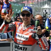 Jorge Lorenzo, antes de una carrera con Ducati Jorge Lorenzo, antes de una carrera con Ducati