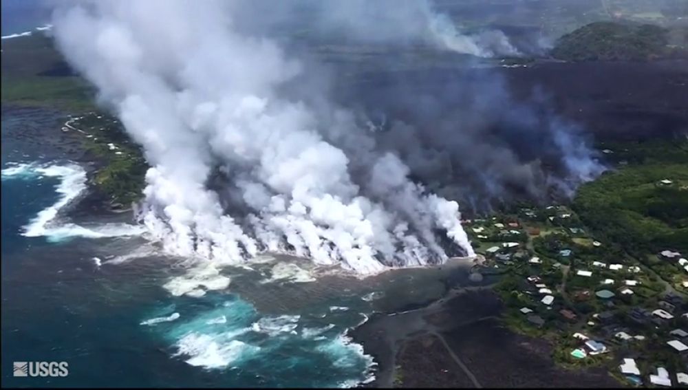 <p>El Kilauea arrasa un centenar de viviendas en Hawaii</p>