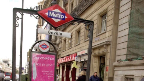 Parada Sevilla del Metro de Madrid