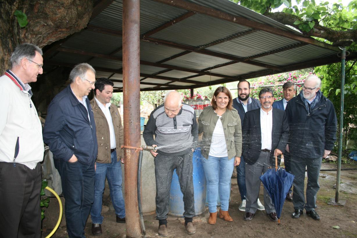 El agua potable ya llega a la Venta de la Inés El agua potable ya llega a la Venta de la Inés
