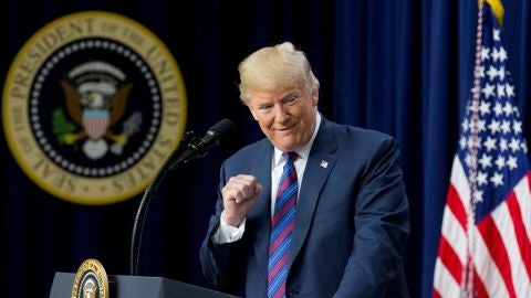 Imagen de archivo de Donald Trump