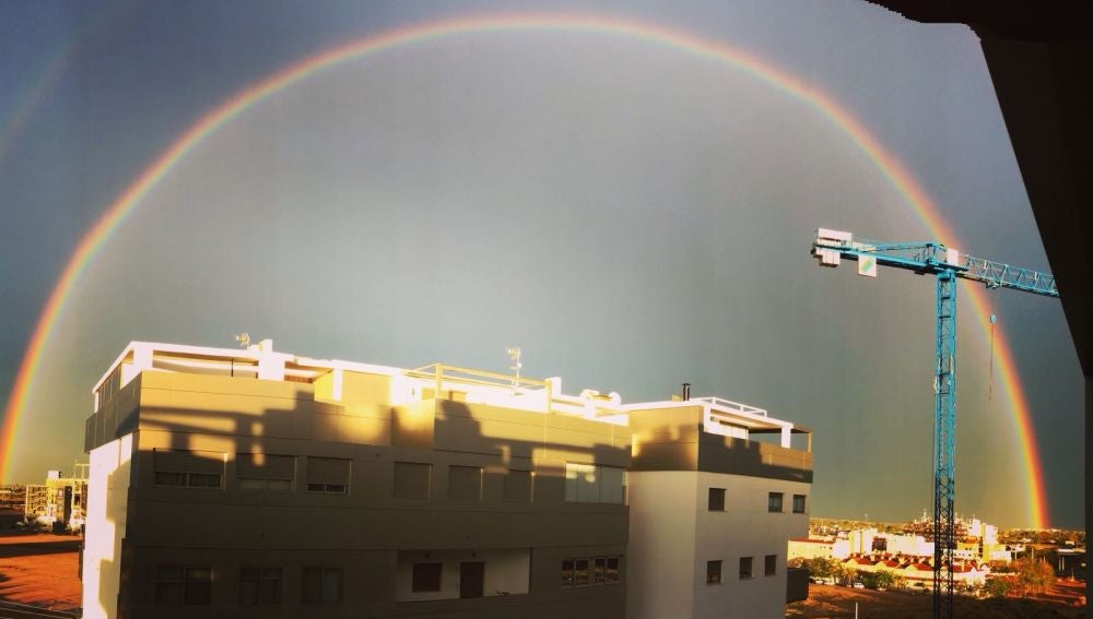 Arcoiris en Elche