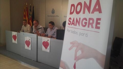Presentaci&oacute;n de la marat&oacute;n de donaci&oacute;n de sangre de la Gestora de Festejos Populares de Elche