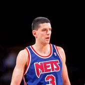 Drazen Petrovic, en un partido con los Nets Drazen Petrovic, en un partido con los Nets