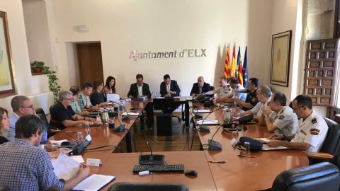 Reuni&oacute;n de la Junta Local de Seguridad