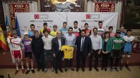 La Diputación presenta la XXXVI Volta Ciclista a Castelló como parte de 'Castellón Escenario Deportivo'. DEPORTES