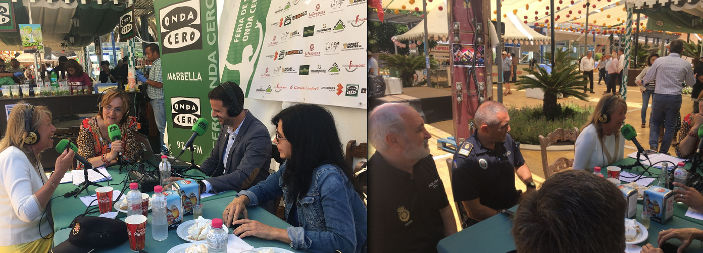 'Marbella en la Onda dese la feria de día', jueves 7 de junio de 2018 con Concha Montes y Julio Rodríguez 'Marbella en la Onda dese la feria de día', jueves 7 de junio de 2018 con Concha Montes y Julio Rodríguez