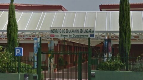 El instituto de Soto del Real en el que se encontraron las c&aacute;maras