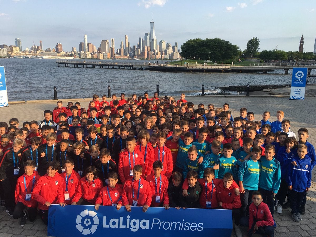 LaLiga Promises en Nueva York, ilusión y acontecimiento mundial para el fútbol base LaLiga Promises en Nueva York, ilusión y acontecimiento mundial para el fútbol base
