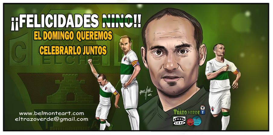 <p>Nino quiere celebrar su cumpleaños en Gijón con un regalo para la afición del Elche</p> <p>Nino quiere celebrar su cumpleaños en Gijón con un regalo para la afición del Elche</p>