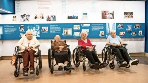 Ancianas en Hebrew Home, el refugio que acoge a ancianos v&iacute;ctimas de abusos