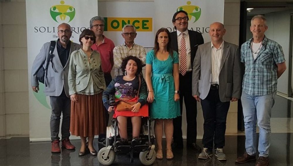 Miembros del jurado de los Premios Solidarios ONCE Illes Balears 2018