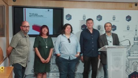 PSOE, Ganemos y sindicatos han presentado el Plan Garantizado de Trabajo de Ciudad Real