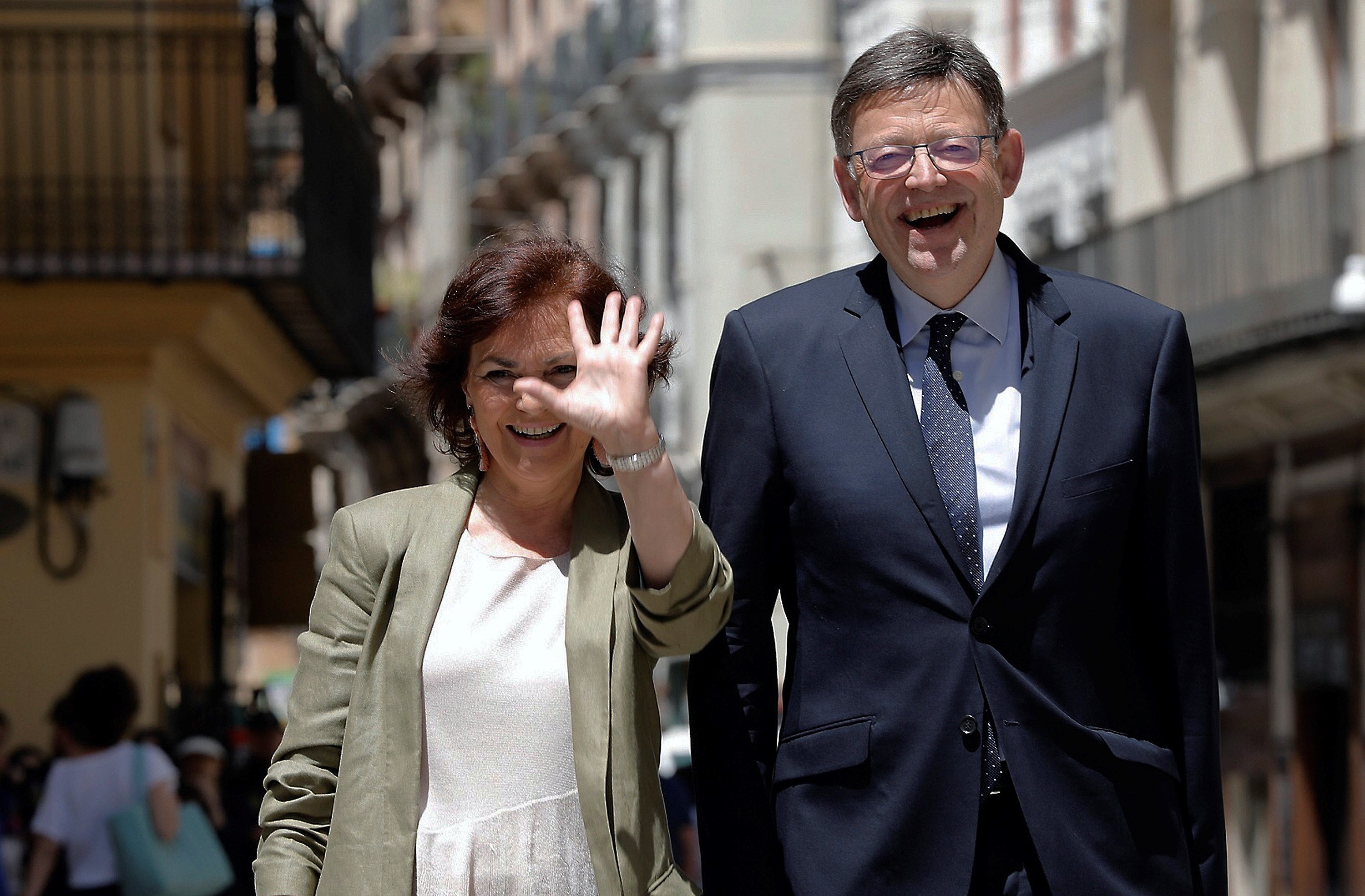 <p>Valencia despliega equipos de emergencia a la espera escalonada de migrantes</p> <p>Valencia despliega equipos de emergencia a la espera escalonada de migrantes</p>