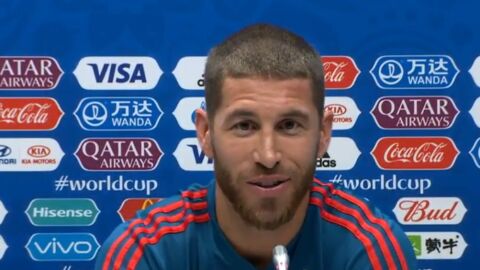 Sergio Ramos comparece ante los medios