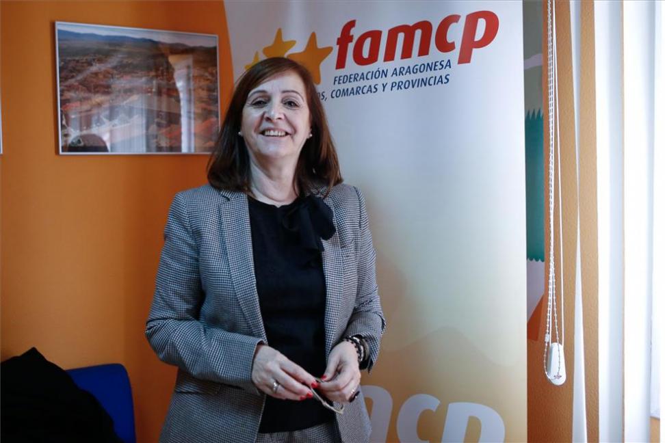 <p>La presidenta de la FAMCP, Carmen Sánchez, será delegada del Gobierno en Aragón</p> <p>La presidenta de la FAMCP, Carmen Sánchez, será delegada del Gobierno en Aragón</p>