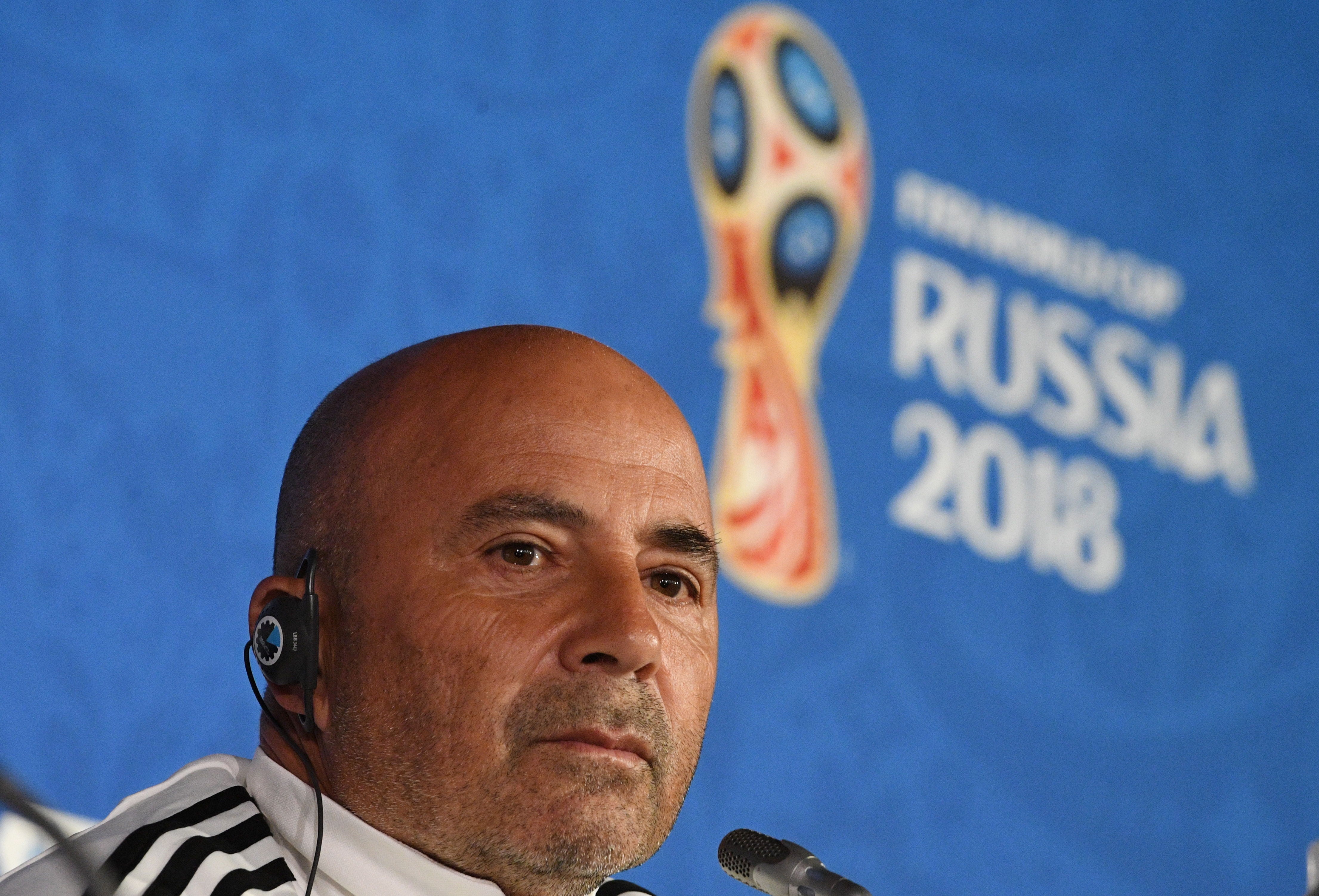 Sampaoli adelanta el 'once' de Argentina ante Islandia con Agüero en punta Sampaoli adelanta el 'once' de Argentina ante Islandia con Agüero en punta