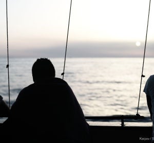 Migrantes en el barco Aquarius Migrantes en el barco Aquarius