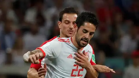 El centrocampista de la Selección, Isco. El centrocampista de la Selección, Isco.