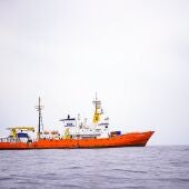 El barco Aquarius de la ONG SOS Méditerránee
