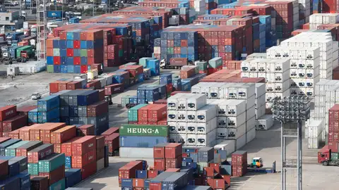 Imagen de carga de camiones Imagen de carga de camiones