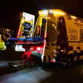 Imagen de archivo de un ambulancia del SAMU 061