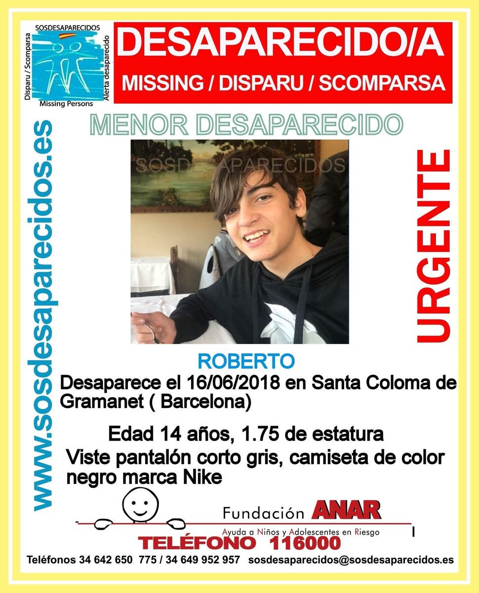 <p>Los Mossos buscan a un menor de 14 años desaparecido en Sant Boi (Barcelona)</p> <p>Los Mossos buscan a un menor de 14 años desaparecido en Sant Boi (Barcelona)</p>