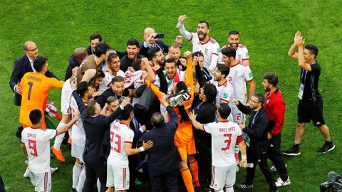 La Selecci&oacute;n de F&uacute;tbol de Ir&aacute;n.