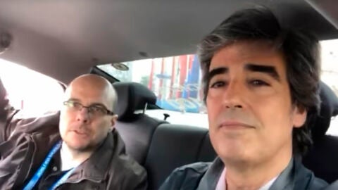 Alejandro Romero y Mister Chip