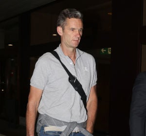 Urdangarin, a su llegada al aeropuerto de Madrid Urdangarin, a su llegada al aeropuerto de Madrid