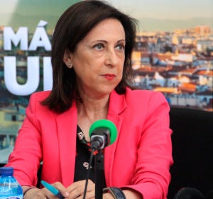 Margarita Robles durante una entrevista en Onda Cero Margarita Robles durante una entrevista en Onda Cero