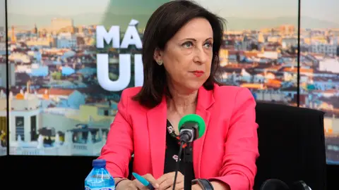 Margarita Robles durante una entrevista en Onda Cero Margarita Robles durante una entrevista en Onda Cero