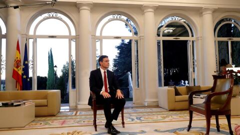 El presidente del Gobierno, Pedro S&aacute;nchez