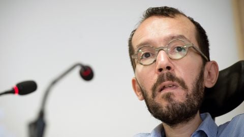 El secretario de Organizaci&oacute;n de Podemos, Pablo Echenique