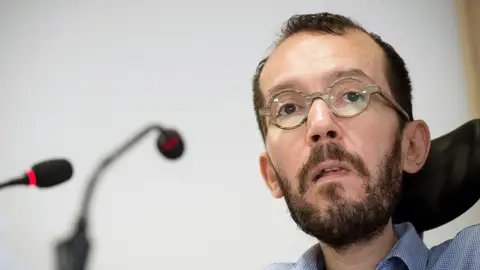 El secretario de Organización de Podemos, Pablo Echenique El secretario de Organización de Podemos, Pablo Echenique