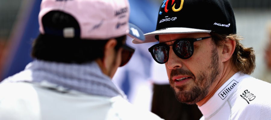 Fernando Alonso, en el GP de Canadá Fernando Alonso, en el GP de Canadá