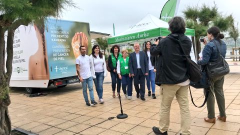 Campa&ntilde;a contra el c&aacute;ncer de piel. 
