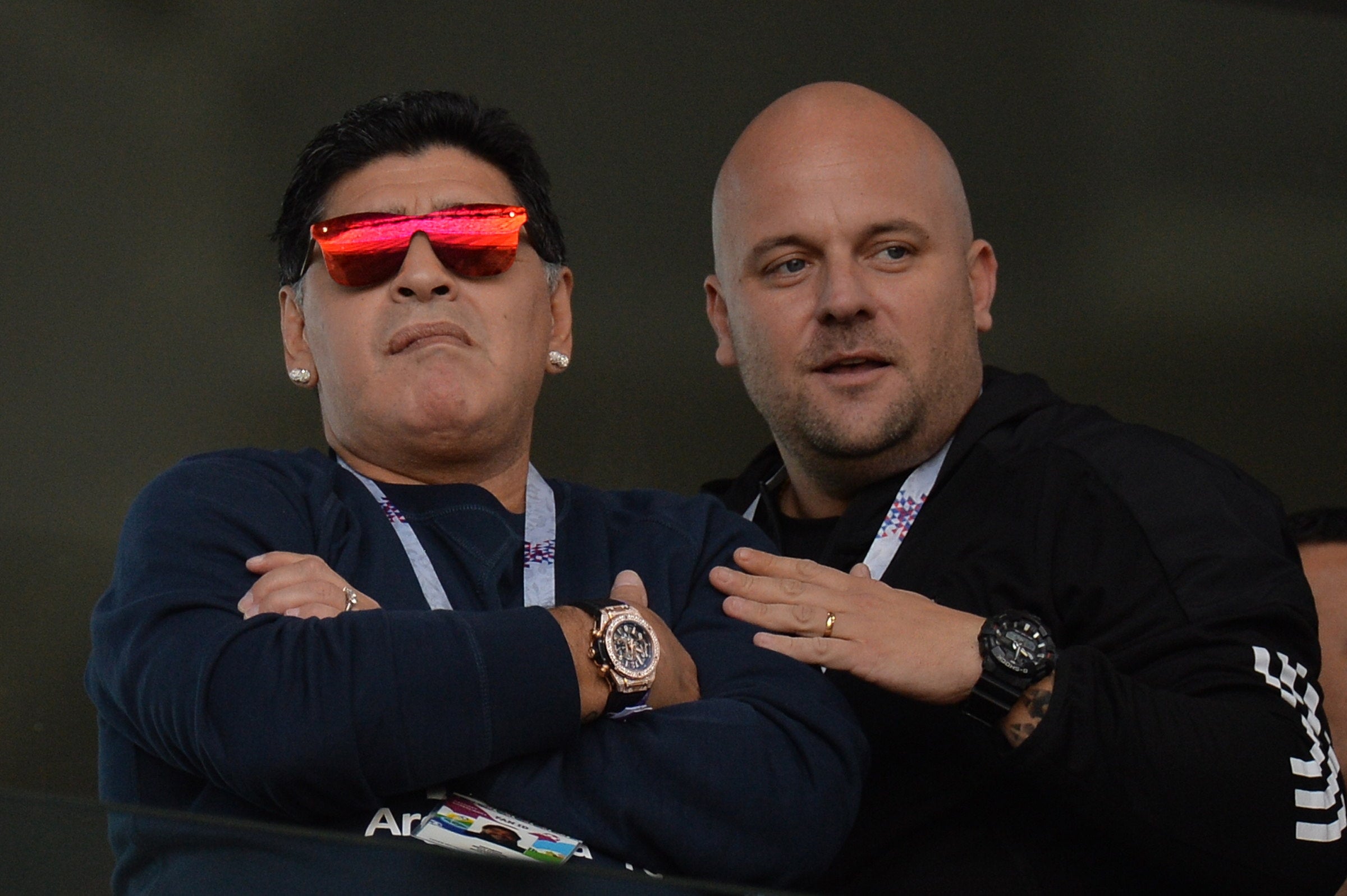 Maradona defiende a Messi: "Yo fallé cinco penaltis seguidos y sin embargo seguí siendo Maradona" Maradona defiende a Messi: "Yo fallé cinco penaltis seguidos y sin embargo seguí siendo Maradona"