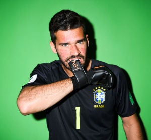 Alisson, portero de Brasil en el Mundial de Rusia Alisson, portero de Brasil en el Mundial de Rusia
