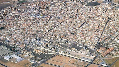 Vista a&eacute;rea de Pedro Mu&ntilde;oz