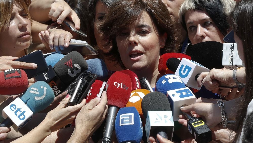 Soraya Sáenz de Santamaría anuncia su candidatura a presidir el PP