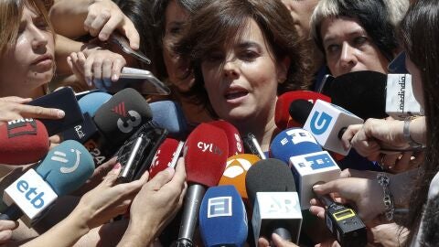 Soraya S&aacute;enz de Santamar&iacute;a anuncia su candidatura a presidir el PP